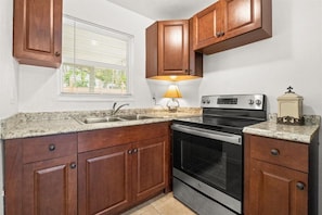 Microwave, oven, electric kettle