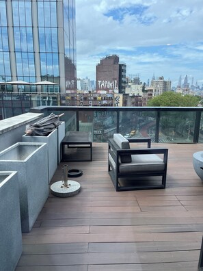 Suite, City View | Terrace/patio