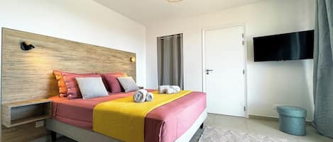 1 chambre, Wi-Fi, draps fournis