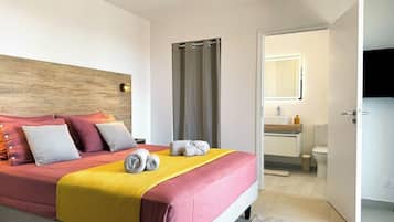 1 habitación, wifi y ropa de cama