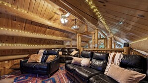 TV, fireplace, table football, books - Mtn Cabin, Smoky Views! 15min2Gatlinburg PF Dollywood (Sevierville)