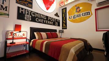 1 chambre, fer et planche Ă repasser, Wi-Fi, draps fournis