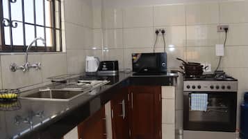 Microwave, oven, stovetop