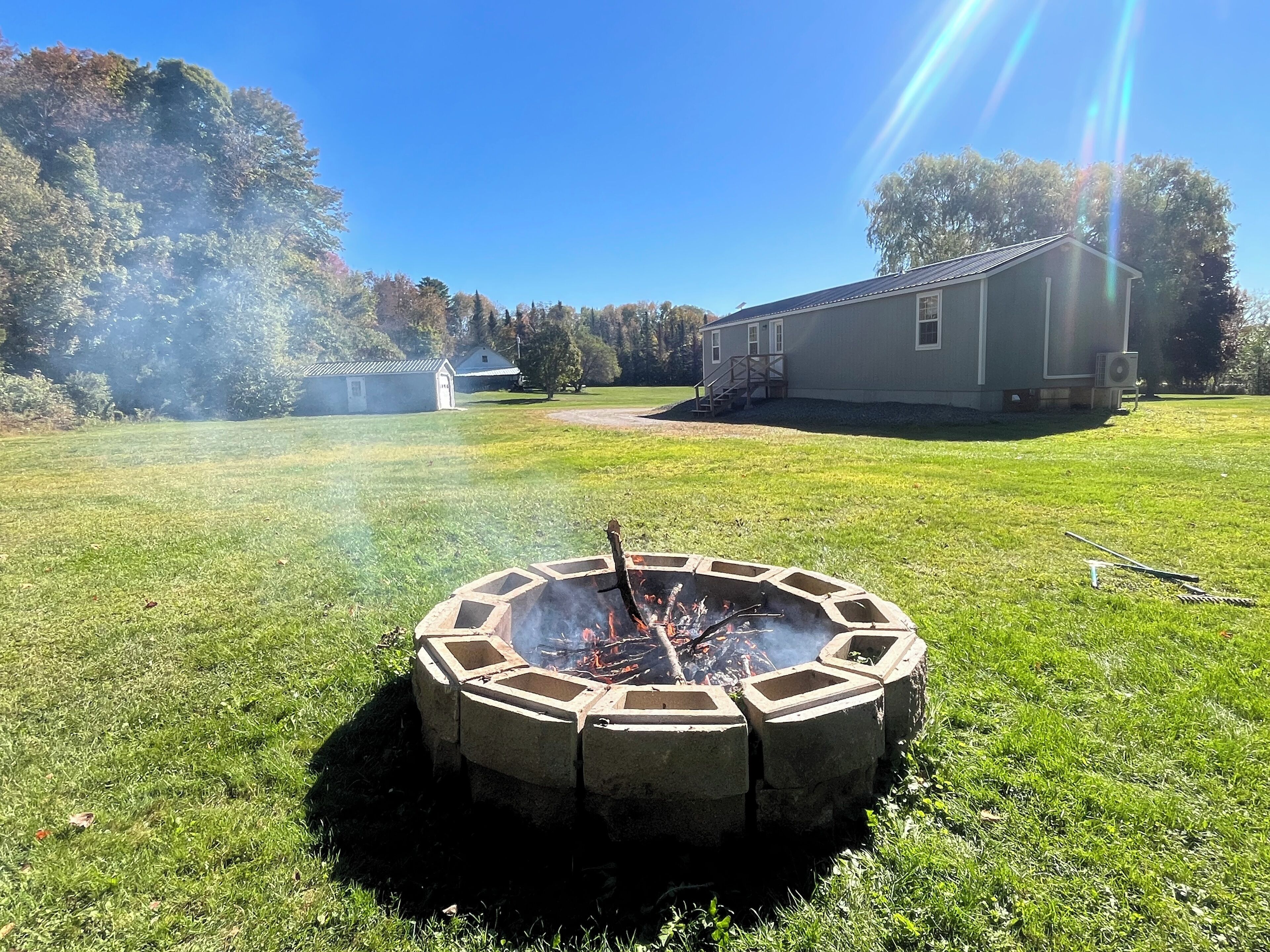 Enceinte de l’hébergement