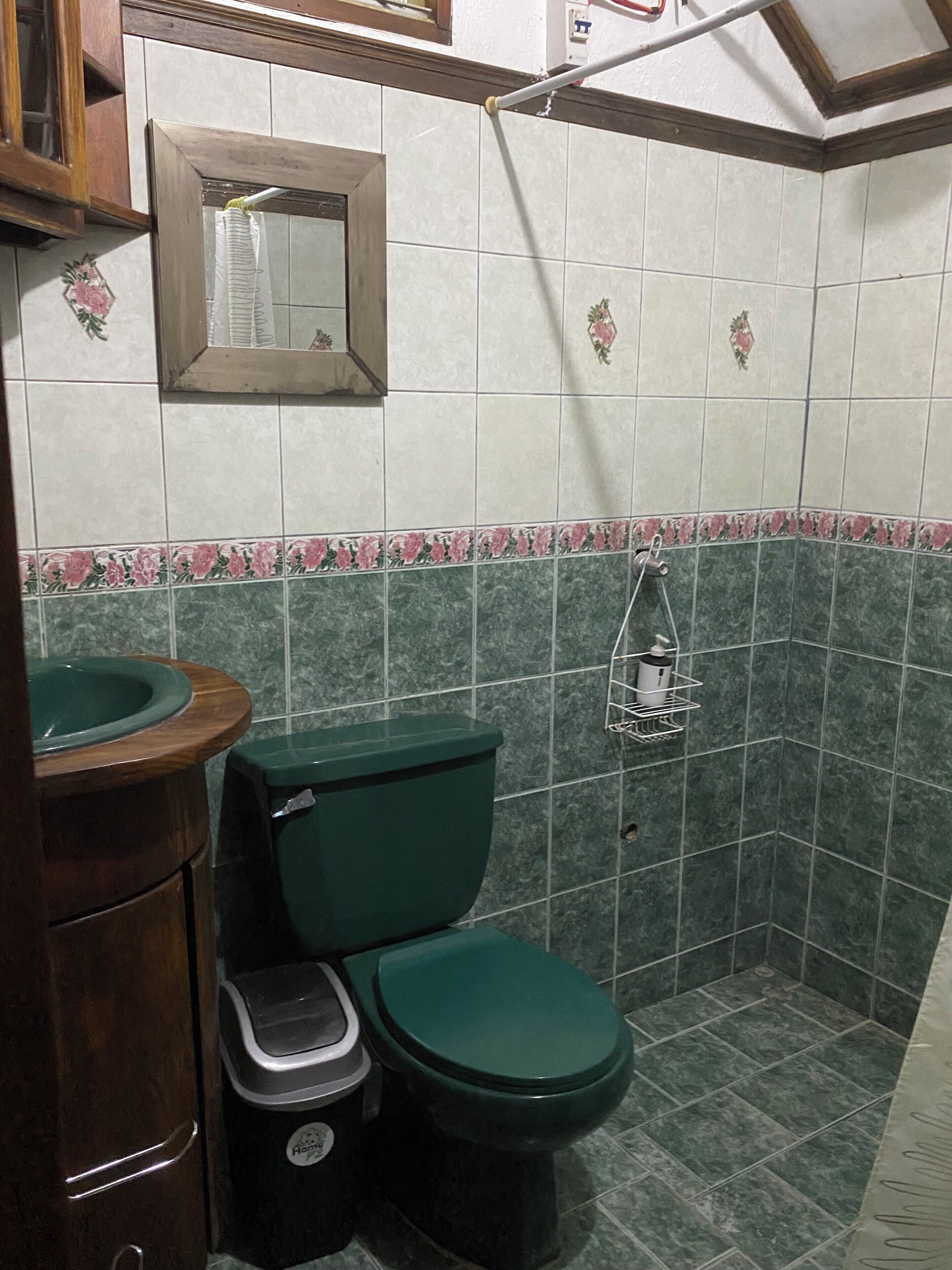 Toallas, jabón, papel de baño 