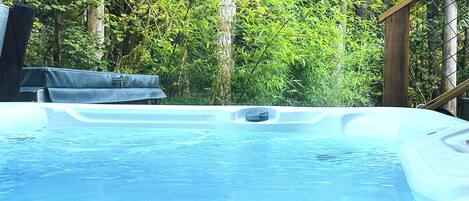 Baignoire à remous extérieure