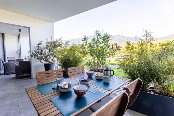 Restauration en plein air