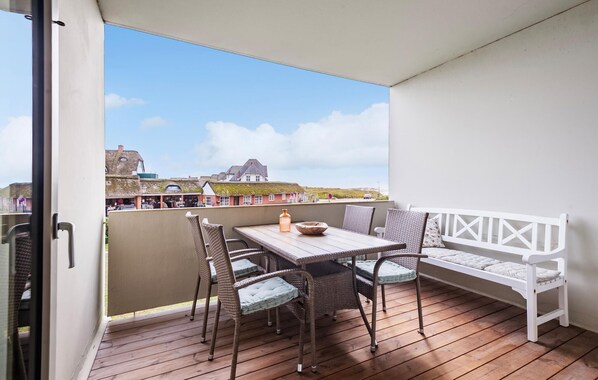 Outdoor dining - Awesome apartment in Fanø with sauna (Fanø)