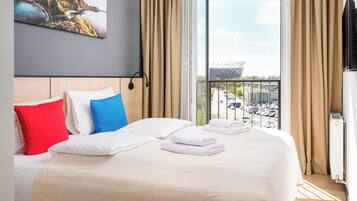 1 多间卧室、熨斗/熨衣板、WiFi、床单