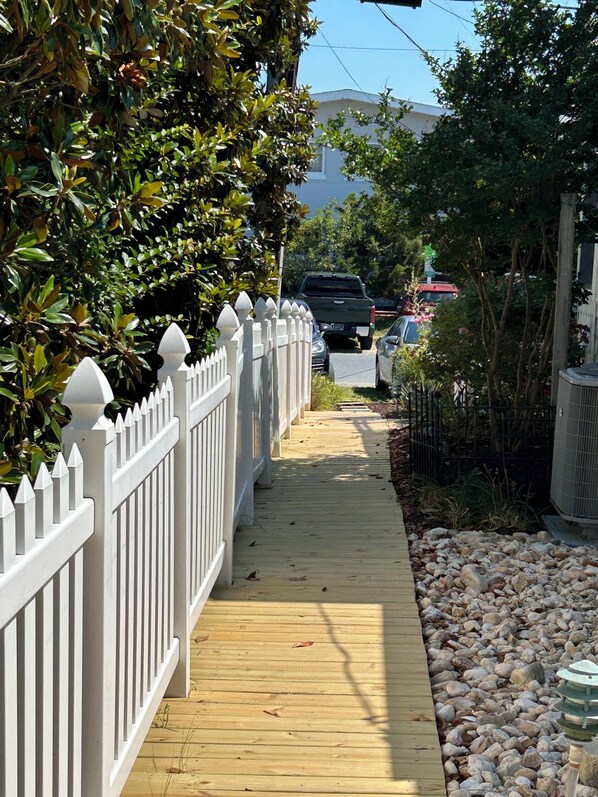 Terrain de l’hébergement 