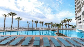 Indoor pool, a heated pool