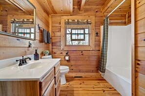 Shower, towels