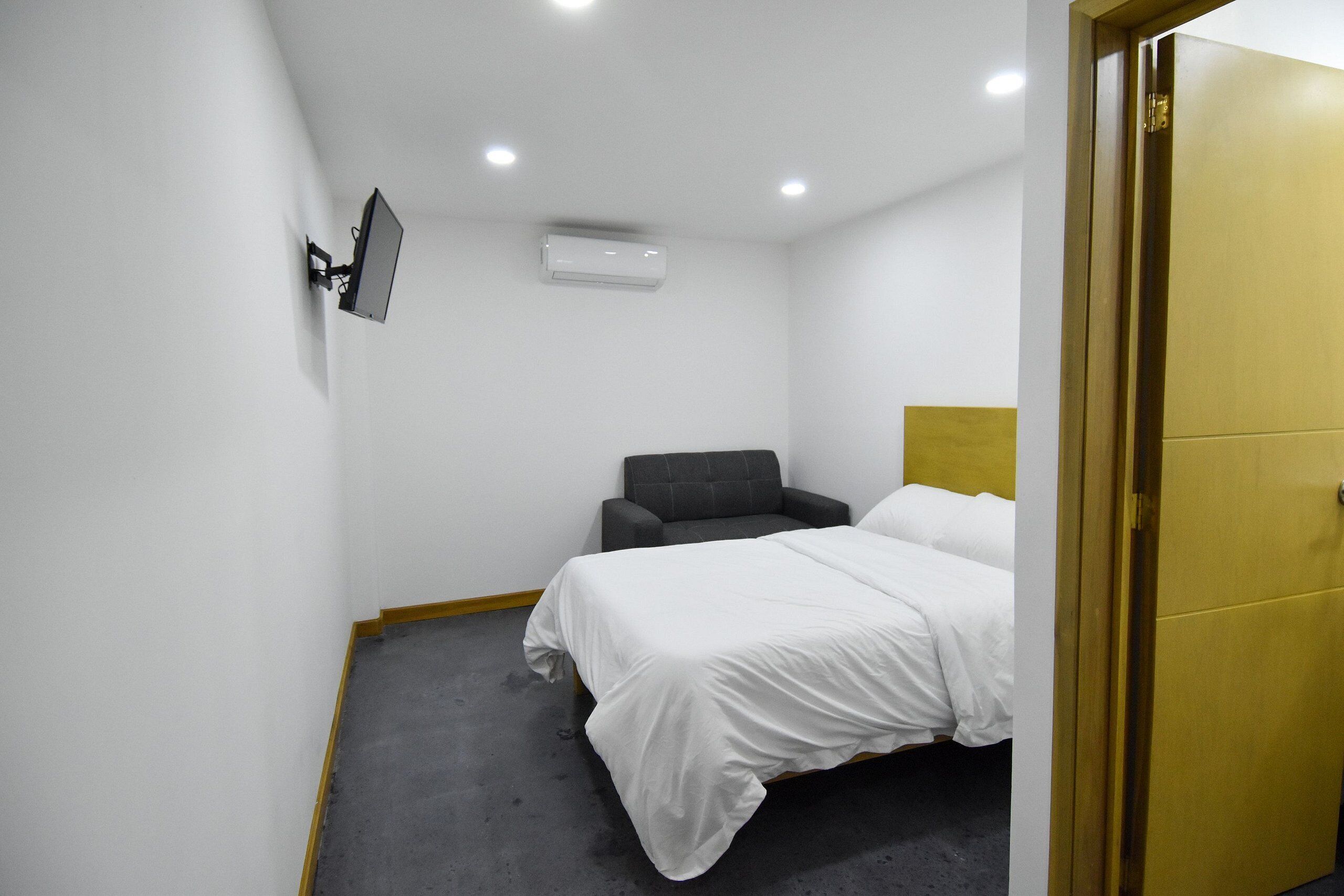 Double Room | Ruang kerja komputer riba, Wi-fi percuma, cadar katil 