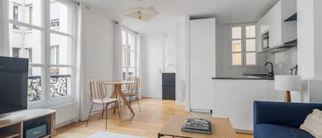 Televisie en een stereo