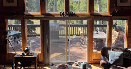 Escape to the heart of the Colorado mountains at this peaceful cabin retreat.