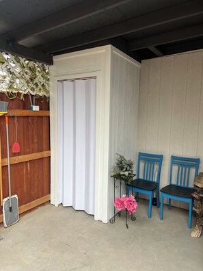 Terrace/patio - Charming amazing studio in El Centro with AC (El Centro)