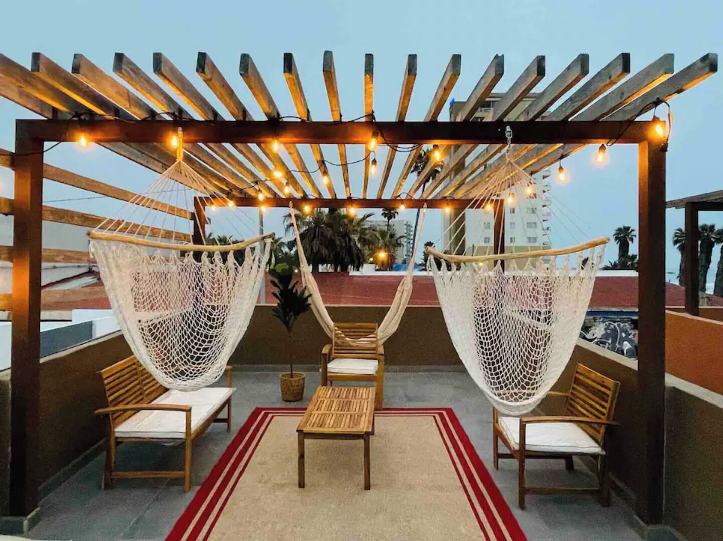 Enceinte de l’hébergement