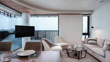 2 Bedrooms, Non Smoking | Living area | Smart TV