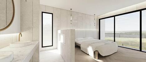 6 chambres, fer et planche à repasser, accès Internet