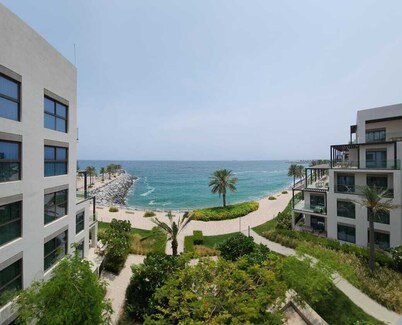 Wake Up to Waves - Modern two-bedroom apartment with uninterrupted Sea View"