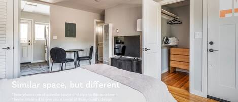 Iron/ironing board, WiFi, bed sheets