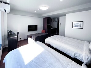 1 camera, una scrivania, Wi-Fi gratuito, lenzuola