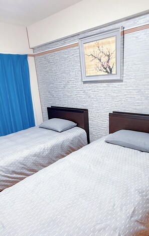 2 bedrooms, desk, iron/ironing board, free WiFi - Entirely reserved room H102 / Kashiwa Chiba (Kashiwa)