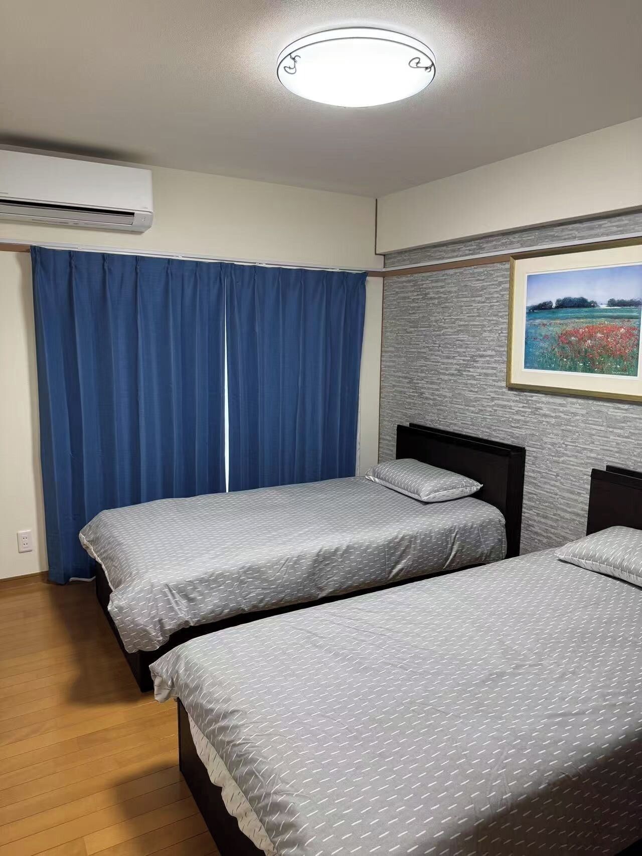 2 bedrooms, desk, iron/ironing board, free WiFi