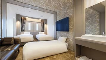 1 chambre, bureau, Wi-Fi gratuit, draps fournis