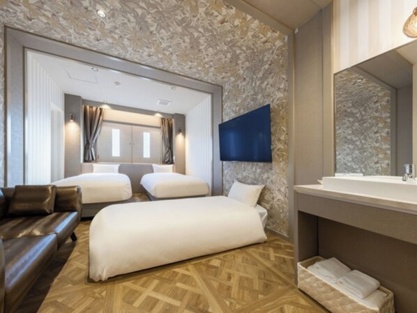 1 bedroom, desk, free WiFi, bed sheets