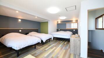 1 多间卧室、办公桌、免费 WiFi、床单