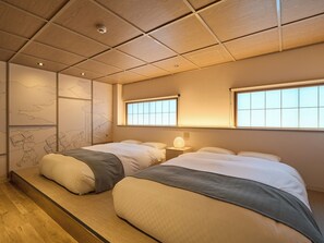 3 bedrooms, iron/ironing board, free WiFi, bed sheets - Konjakuso Tempozan Osaka Rice merchant / Osaka Ōsaka (Osaka)
