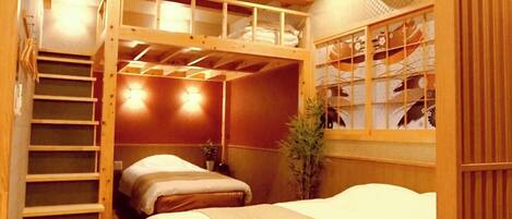 2 habitaciones, escritorio, wifi gratis y ropa de cama