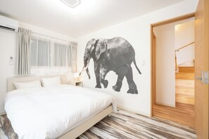 4 間睡房、熨斗/熨衫板、免費 Wi-Fi、床單