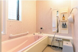 Hair dryer, towels