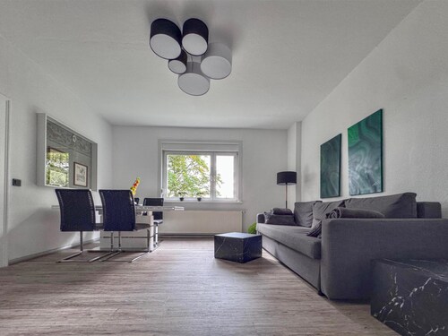 Apartment in the Thuringian Forest with garden