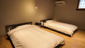 2 habitaciones, escritorio, wifi gratis y ropa de cama