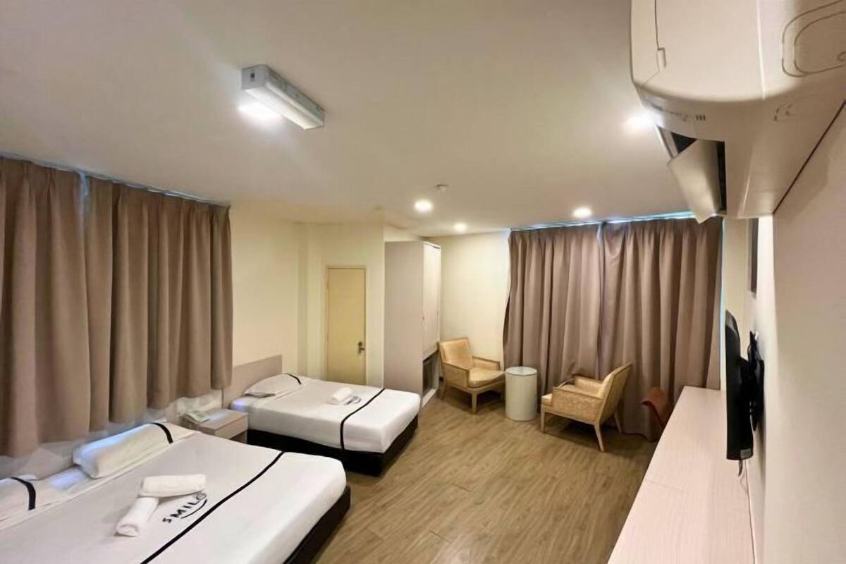 Desk, iron/ironing board, free WiFi