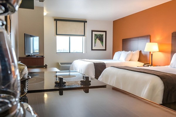 Stretch out in a roomy studio layout made for longer stays.