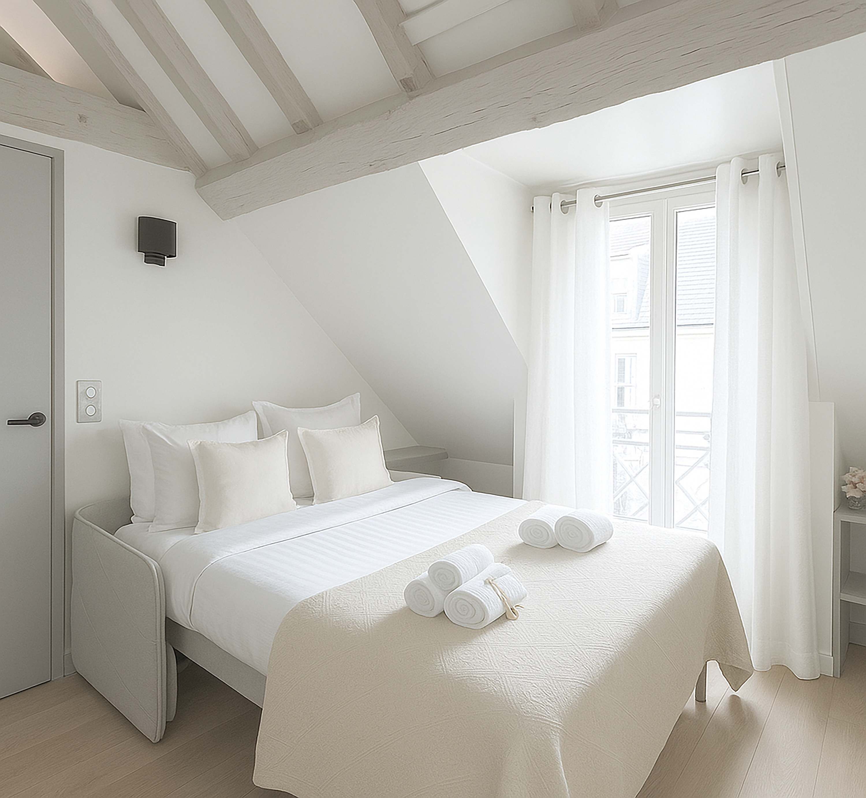 1 bedroom, iron/ironing board, travel cot, WiFi