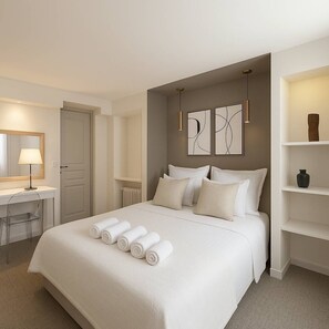 1 غرفة نوم ومكواة/لوح كي وسرير سفر وواي فاي