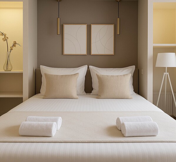 1 bedroom, iron/ironing board, travel cot, WiFi