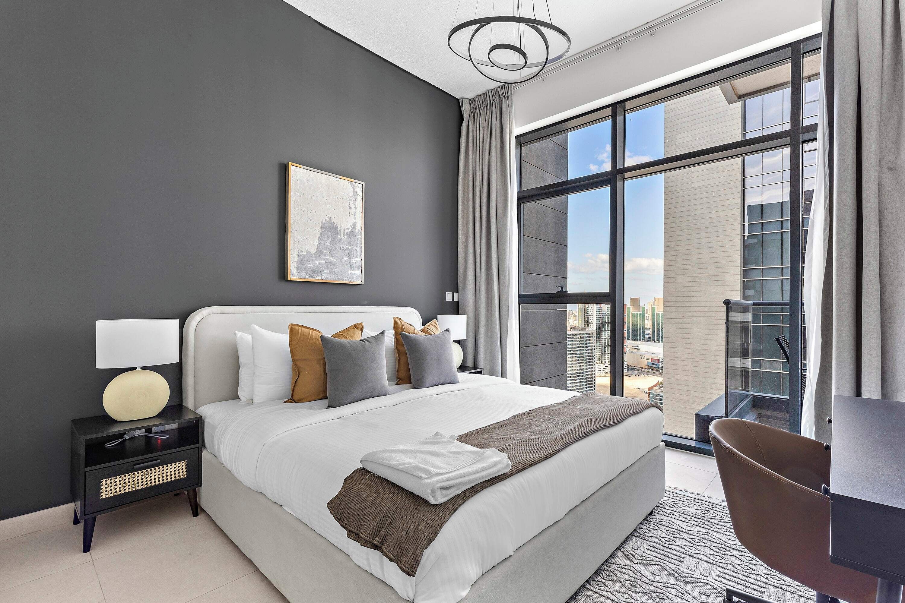 1 soverom, skrivebord, strykejern/-brett og wi-fi