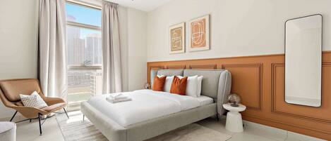 1 bedroom, desk, iron/ironing board, WiFi