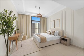 1 bedroom, desk, iron/ironing board, WiFi