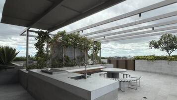 Udendørs spisemuligheder