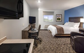 1 dormitorio, tabla de planchar con plancha, wifi gratis y ropa de cama