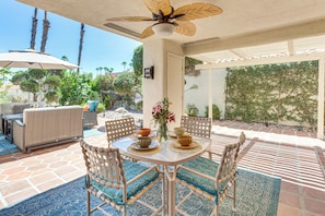 Outdoor dining