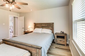 2 habitaciones, internet y ropa de cama 