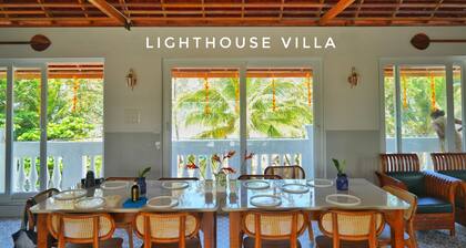 LIGHTHOUSE VILLA -A private pool villa between the Arabian sea and backwaters